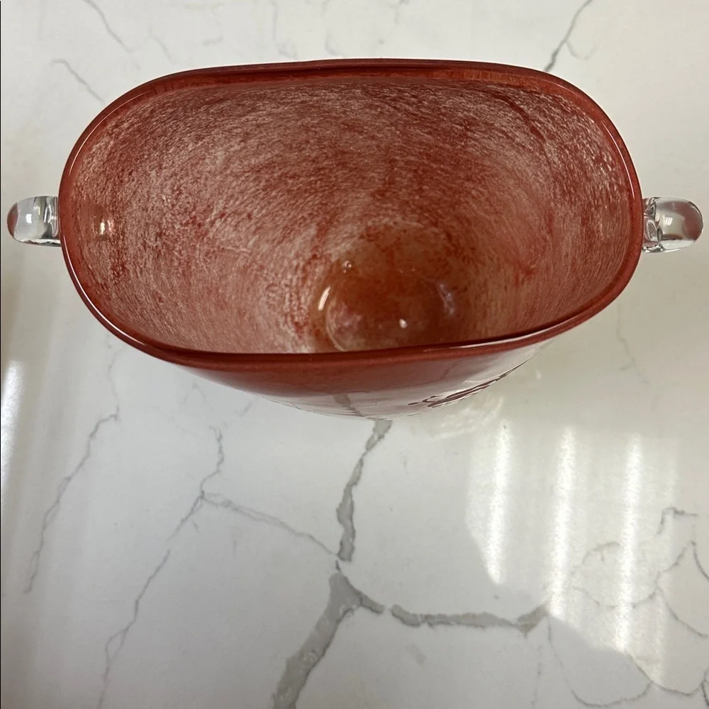 Anthropologie House Of Hackney Handcrafted Rose Glass Vase - Floral Pattern